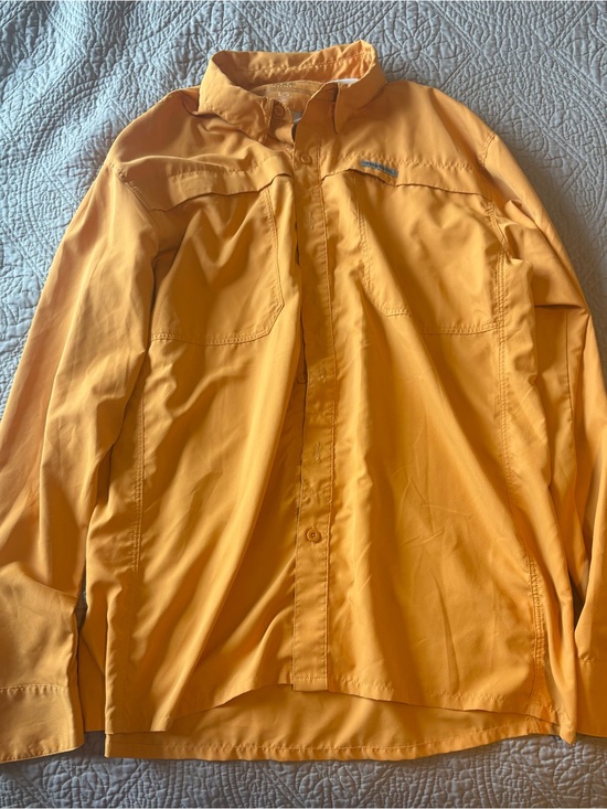 Simms Other - Simms Men's Golden Yellow Lightweight Shirt-Jacket